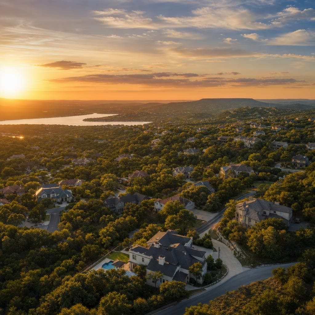 Austin Texas hill country neighborhoods